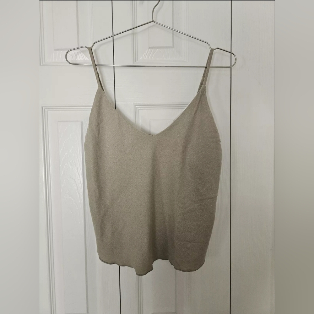 Ozma Of California Silk Camisole - Sage